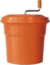 Dynamic Mixers E001 Commercial Manual Salad Spinner, 2.5 Gallon Capacity, SD99, Orange