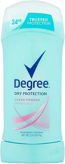 Degree Sheer Powder Antiperspirant Deodorant Stick, 2.6 oz (Pack of 3)