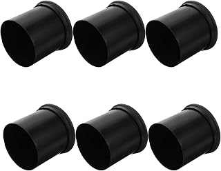 6pcs Small Plastic Toilet Brush Holder Set, Compact Bathroom Brush Stand with Splash-Proof Base, Novelty Toilet Bowl Cleaning Organizer for Home and Hotel Use