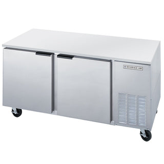 Beverage-Air 67" Stainless Two-Section Undercounter Freezer by Beverage Air – Stainless-Steel, Model UCF67A