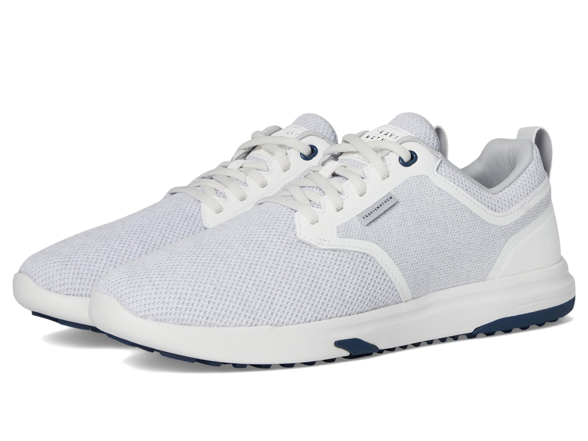 Men THE Daily PRO Hybrid Shoe by TravisMathew – 12, Polyester, Heather White, Model 1MAA224