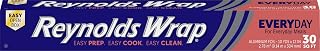 Reynolds Wrap Everyday Strength Aluminum Foil Roll, 12 Inch Wide, 30sq ft