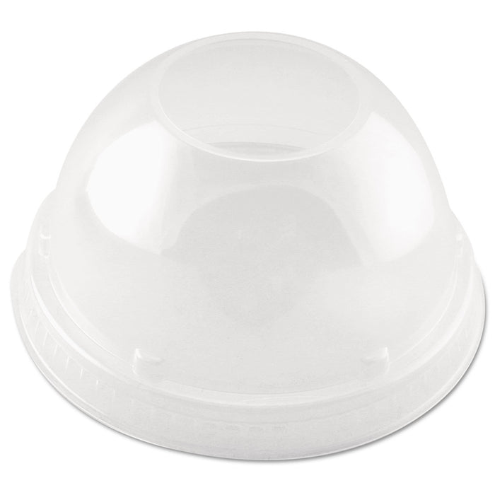 SOLO Dart DLR662 Clear Lid Pet 662 Dome with Hole (Case of 1000)