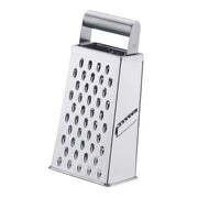 ER rf Square Grater by GEFU – 24cm, Stainless Steel, Silver, Model GF10750