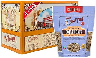 Bobs Red Mill Gluten Free Extra Thick Rolled Oats, 32 Ounce - 4 per case.