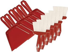SMAE85655-6 S.M. Arnold, Inc. Dust Pan & Whisk Broom Set, Pack of 6