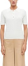 s.Oliver Ajour Fine Knit Polo Shirt