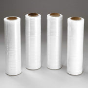 70 Gauge Stretch Wrap Film 18" x 1500' by Global Industrial – LLDPE, Clear, Pack of 4, Model PVT1870GI