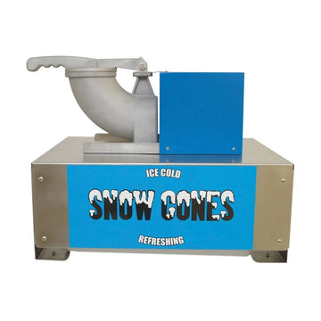 Benchmark Snow Cone Machine by Winco – Standard, Stainless steel, Model 71050
