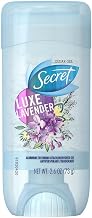 Secret Anti-Perspirant Deodorant Clear Gel Luxe Lavender 2.7 oz (Pack of 9)