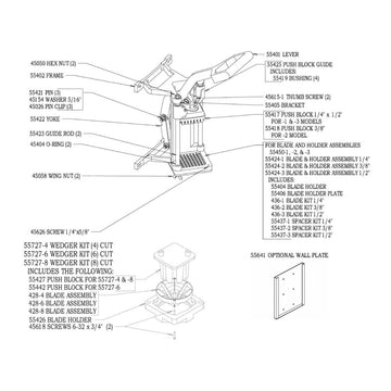 Replacement Bracket For Easy FryKutter by Nemco – 2.75", Stainless Steel, Silver, Model 55405