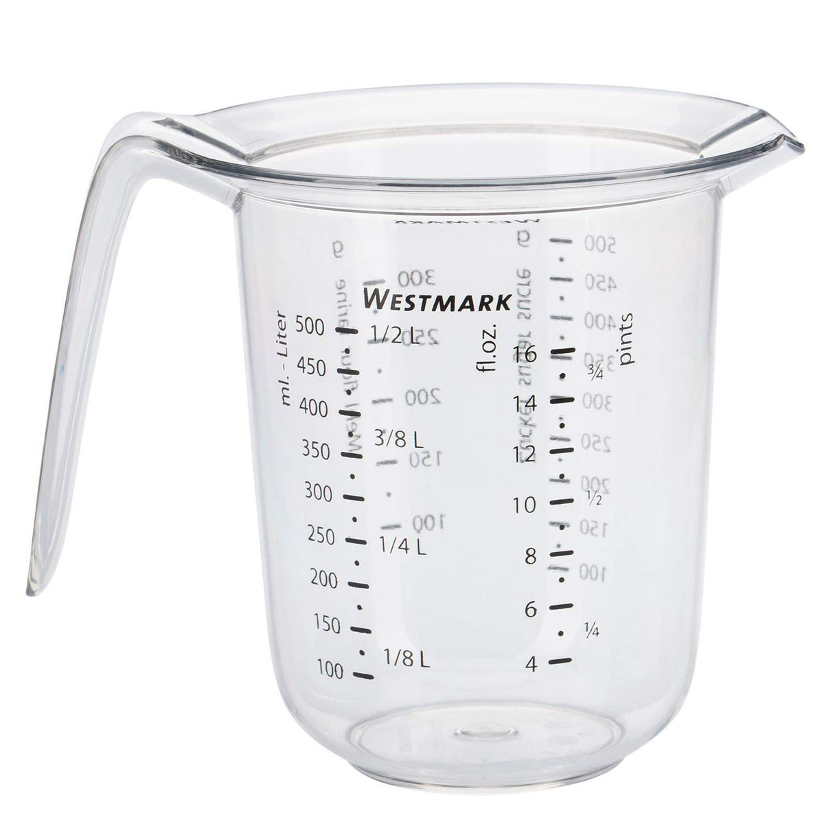 Measuring Jug by Westmark – 0.5 liters, Plastic, Clear, Model 30642270