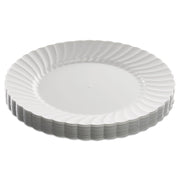 Classicware Plastic Dinnerware by WNA – Plastic, White, Pack of 180, Model WNARSCW91512W
