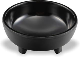 Carlisle FoodService Products Molcajete Ramekin, 3 oz. Black, Melamine