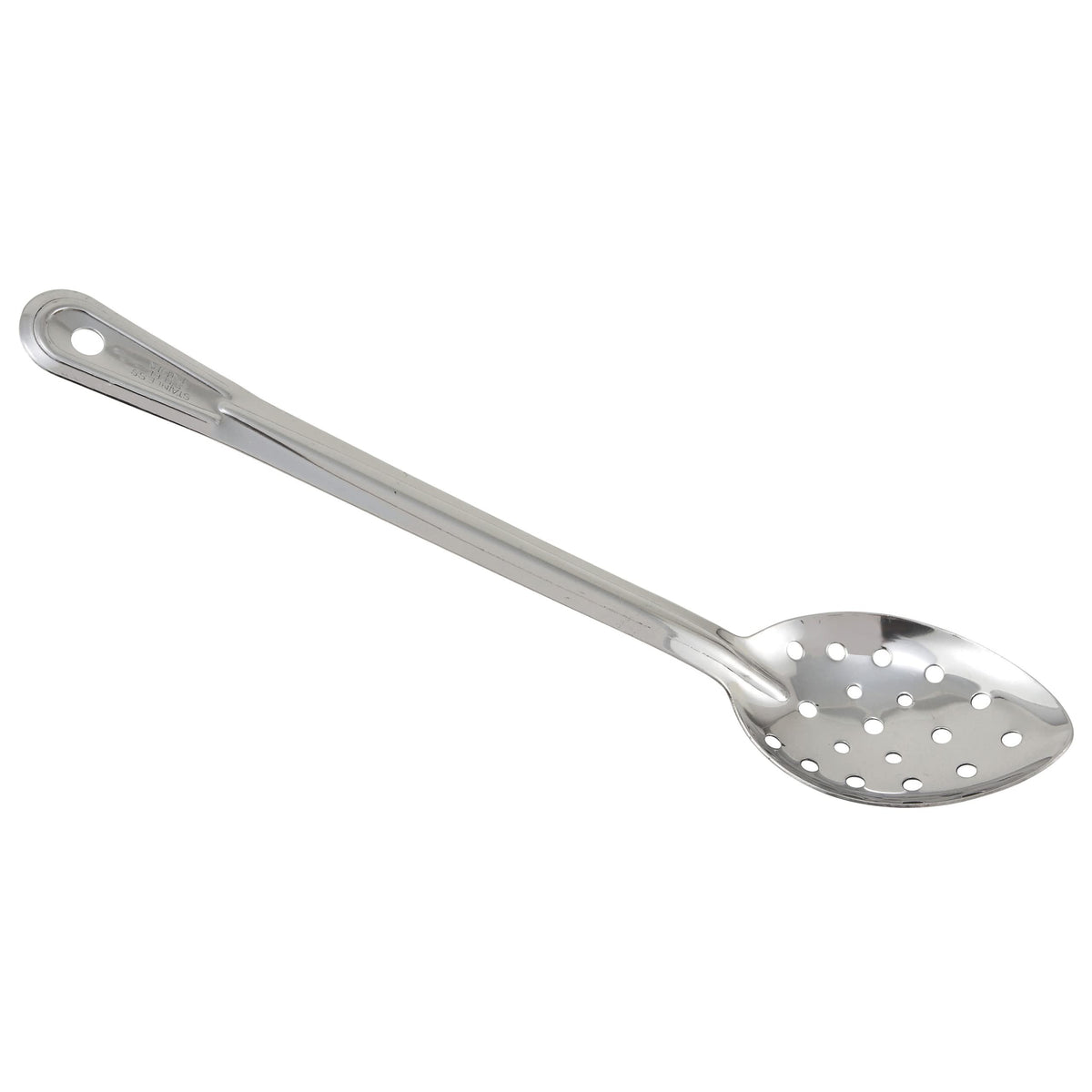 Winco 15" / Perforated / Silver Cooking Spoons