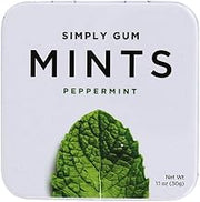 Simply Gum - Mints - Peppermint - Case Of 6 - 30 Count66