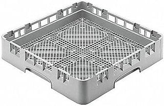 Cambro Full Size Flatware Rack Soft Gray FR258-151