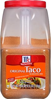 McCormick Taco Seasoning - 6 lb. package, 3 per case
