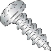 SELF-Drilling Screw, 6 X 1/2 in, Plain 18-8 Stainless Steel PAN Head Phillips Drive