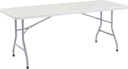 National Public Seating (4 Pack NPS 30 x 72 Heavy Duty Folding Table, Speckled Gray