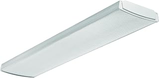 Lithonia Lighting 4' Low-Profile Curved Basket LED Wraparound Ceiling Light