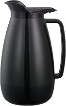 Service Ideas Thermo-Serv Foam Insulated Server, 67.6oz, Flip-top Lid | TS411BL in Black, 2 Liter, BPA-free