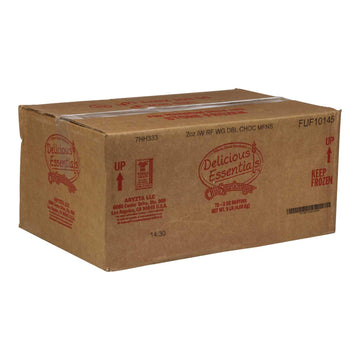 Individually Wrapped Double Chocolate Chip Muffin by Otis Spunkmeyer – Medium, Pack of 72