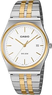 Casio MTP-B145SG-7AV Two-Tone Analog Watch with Date