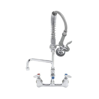Mini Pre Rinse Faucet. 8" Wall Mount with 6" Swing Nozzle by T&S Brass – not_applicable, Model MPZ-8WLN-06