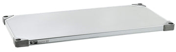 Super Erecta Solid Shelf by METRO – 18" x 24", Stainless Steel, Neutral, Pack of 4, Model 1824FS