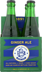 Ginger Ale Soda by Boylan – 12 Ounces, Pack of 24
