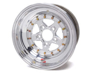 Wheel, Alumastar, 15 x 8 in, 4.000 in Backspace, 5 x 4.75 in Bolt Pattern, Aluminum, Polished, Each by Weld Racing – 15 inch, Aluminum, Black, Model 88-508278