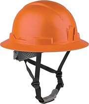 Ergodyne Skullerz 8963 Full Brim Safety Helmet, Type 2 Class E Hard Hat with Chin Strap, ANSI/ISEA Z89.1-2014