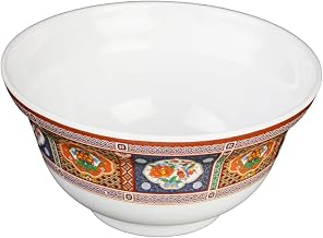 Thunder Group Peacock melamine dinnerware collection 20 oz, 5 3/4" noodle bowl (lid sold separately), comes in dozen
