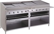 Bakers Pride Charbroiler 72" F-72R