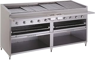 Bakers Pride Charbroiler 72" F-72R