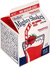 MightyShakes Reduced Sugar Shake Beverage (6 oz Pack of 50, Strawberry)