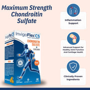 Glucosamine + INVIGOFLEX CS Joint Support Supplement Bundle by Dona – Commercial Grade