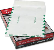 Quality Park Survivor R1670 Tyvek USPS First Class Mailer, 10 x 15, White (Box of 100) (Pack of 5)