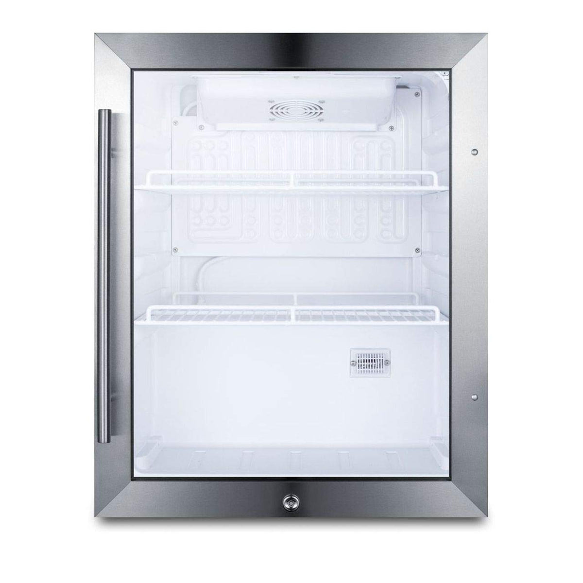 Summit 19” Outdoor Beverage Center by Summit Appliance – 24.75" H X 18.88" W X 17.0" D, 2.1 cubic_feet, Black, Model SPR314LOS
