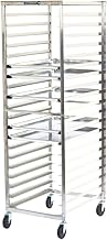 136 Food Service Economy Series Pan Rack, Stainless Steel, 20 Trays (Fully Assembled)