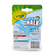 Sidewalk Chalk 4/Pkg by Crayola – 4 Count (Pack of 1), Chalk, multicolored, Model 514104