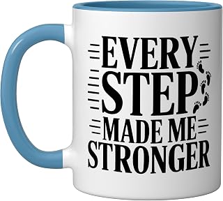IVF In Vitro Fertilization Transfer Day Fertility IVF Dad Ceramic Mug, Blue/White, 11oz