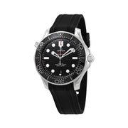 Seamaster Automatic Black Dial Men's Watch by Omega – Silver, Model 210.32.42.20.01.001