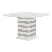 D2507 BAR Table by Global Furniture USA – Engineered Wood, White-beige, Model AMZ-D2507BT