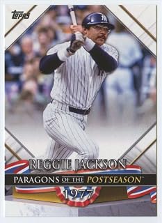 2022 Topps Update Paragons of the Postseason #PP-3 Reggie Jackson NM-MT New York Yankees Baseball