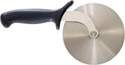 Mercer Culinary Millennia Pizza Cutter with Black Handle, 5 Inch Wheel, Stainless Steel