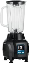 Winco 44 oz 1/2 HP Commercial Blender | Dishwasher-safe container, 120V operation, 400W power, Great for Smoothies, Frozen Drinks, Sauces and Food Preparation