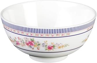 Thunder Group Rose melamine dinnerware collection 9 oz, 4 3/8" rice bowl, comes in dozen