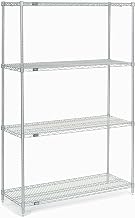 Nexel 18427C Nexel Chrome Wire Shelving, 42"W X 18"D x 74"H